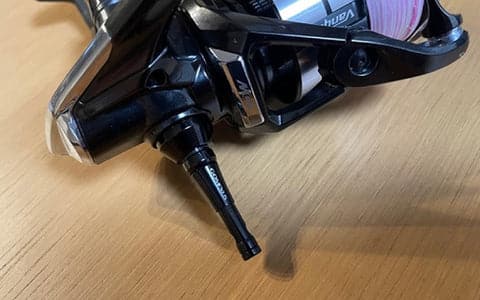 ゴメクサスのチタン製リールスタンドをヴァンキッシュに装着!交換手順や使用感を紹介 7 12 2
