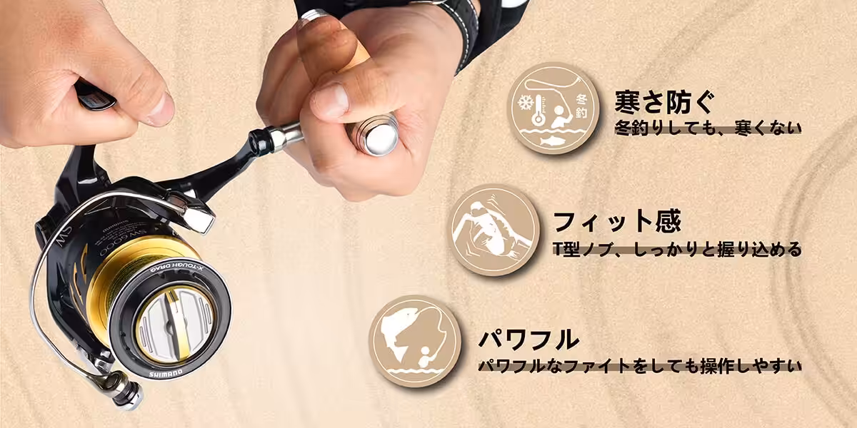 ゴメクサス コルク製 ノブ ハンドル ノブ 特徴 フィット感 パワフル 防寒