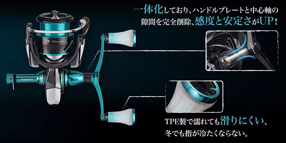 ゴメクサス　エメラルダス　ハンドル” width=