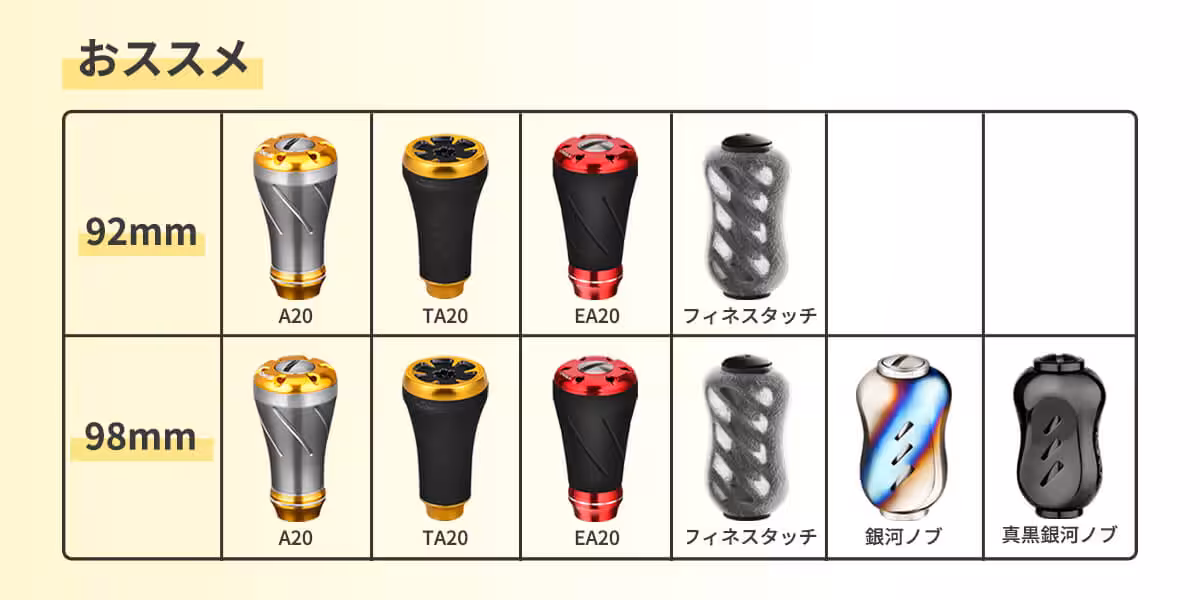 ゴメクサス　ハンドル MDY
