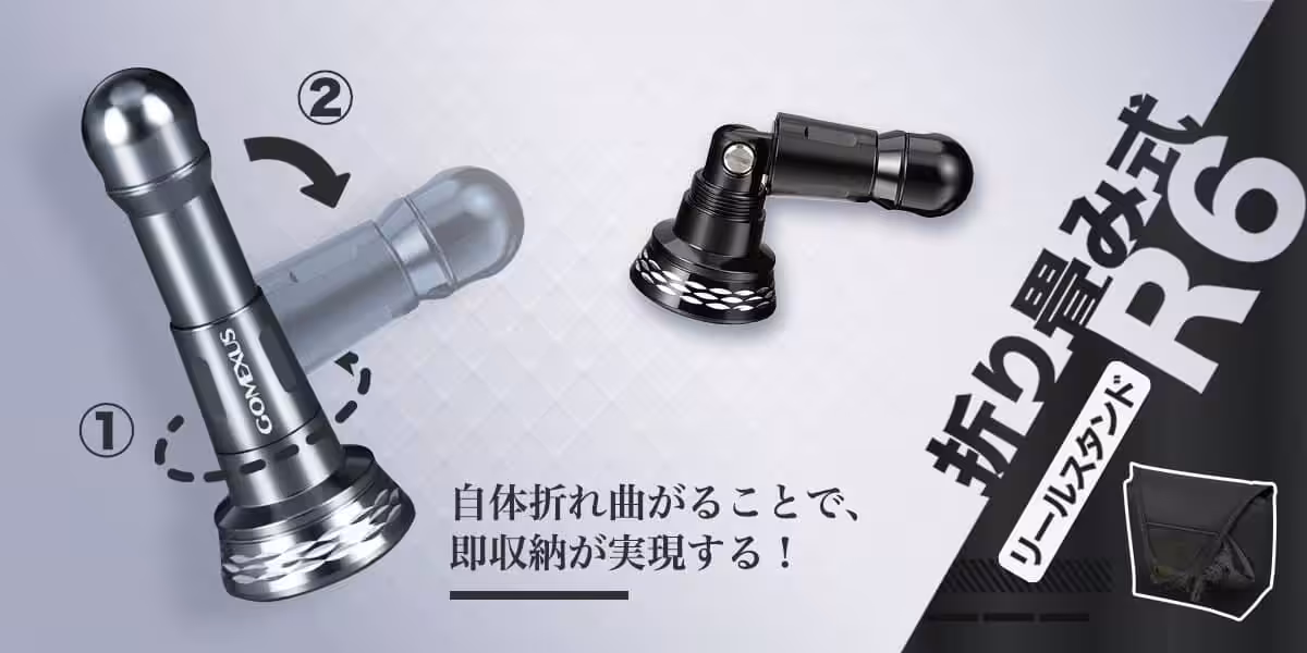 ゴメクサス　リールスタンド　R6