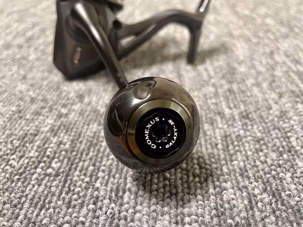 エクスセンスCI4+にノブ交換完了